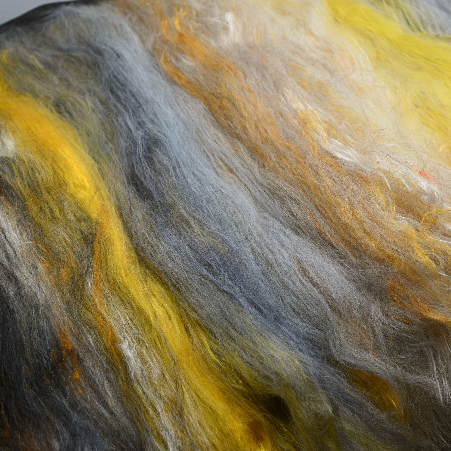 *September Exclusive* Indie Knit and Spin Hand Carded Batt - Merino Shetland BFL Silk - 4 oz
