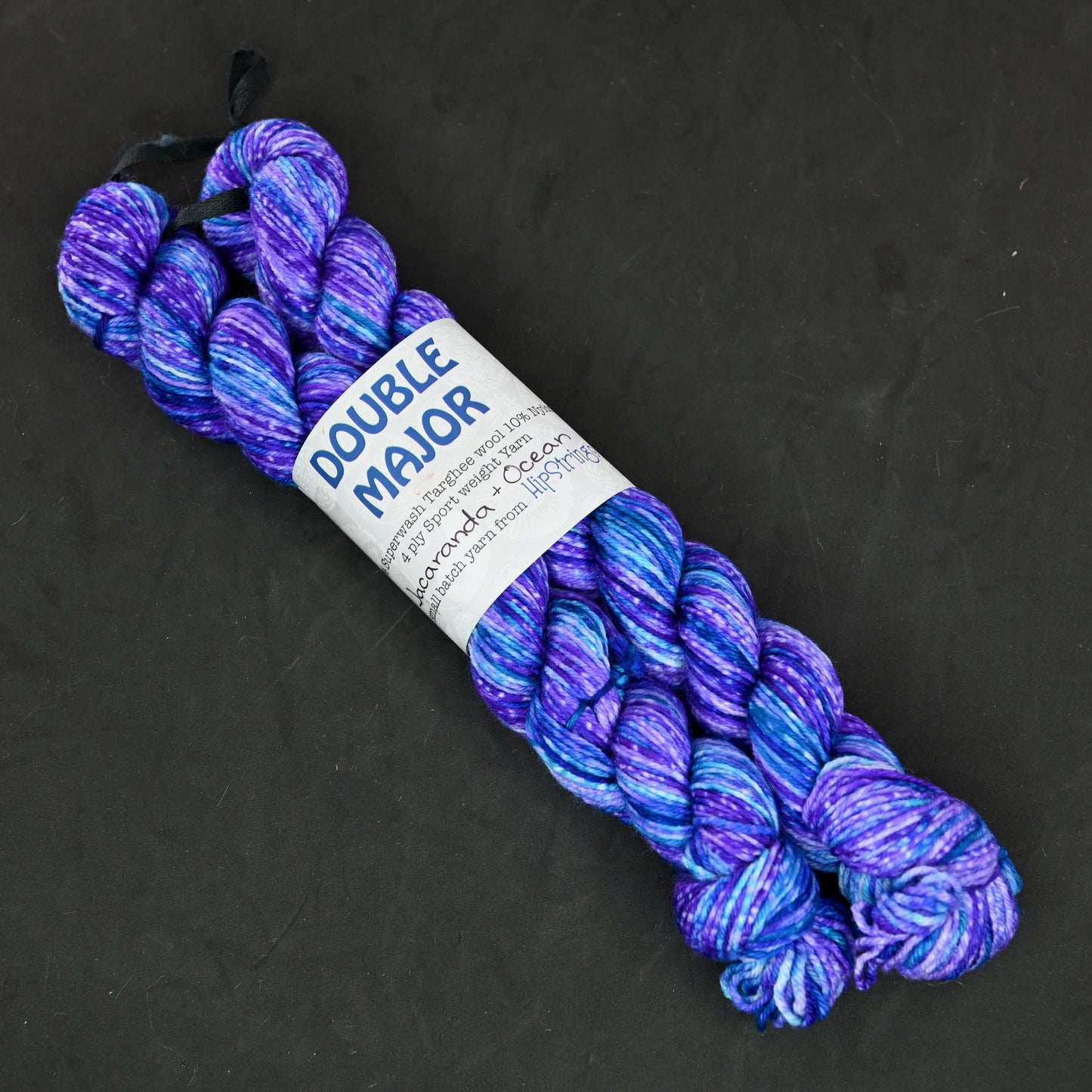 Jacaranda & Ocean Double Major Targhee Sport Sock Yarn