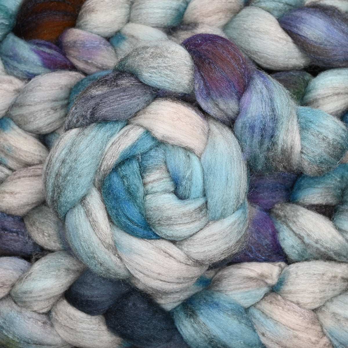 Justice for All on Hand Dyed Merino Yak Silk Combed Top - 4 oz