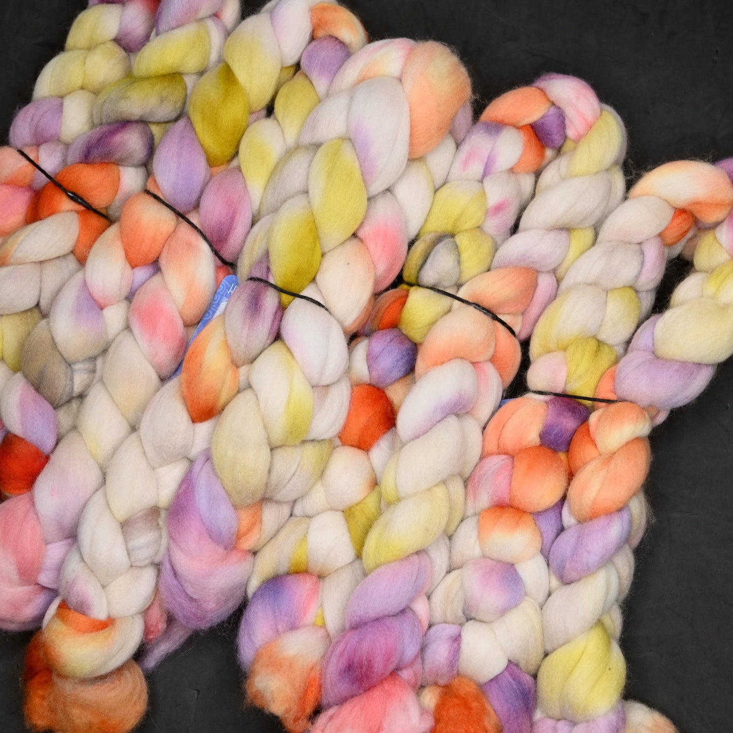 Bibliophile on Hand Dyed Merino Wool Combed Top - 4 oz