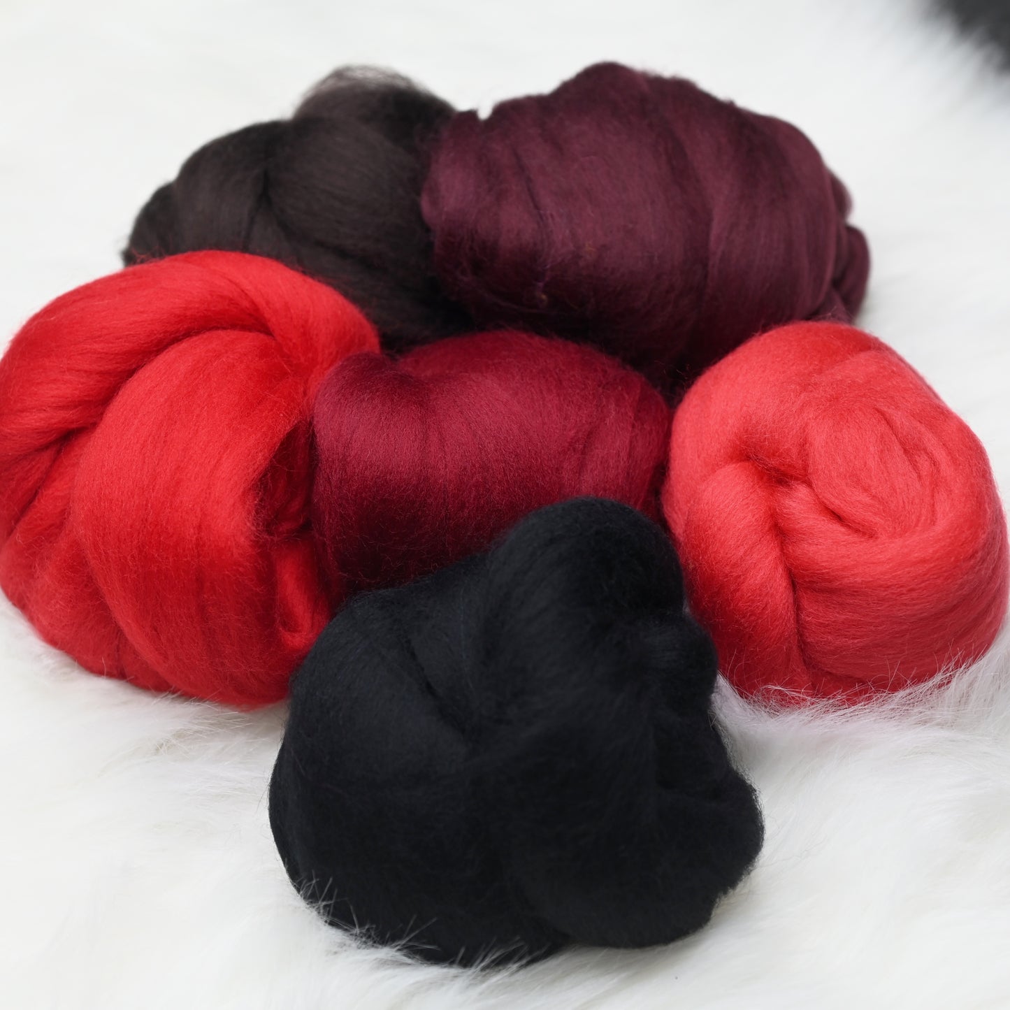 Black Forest Gateau Merino Wool Color Pak - 6 oz