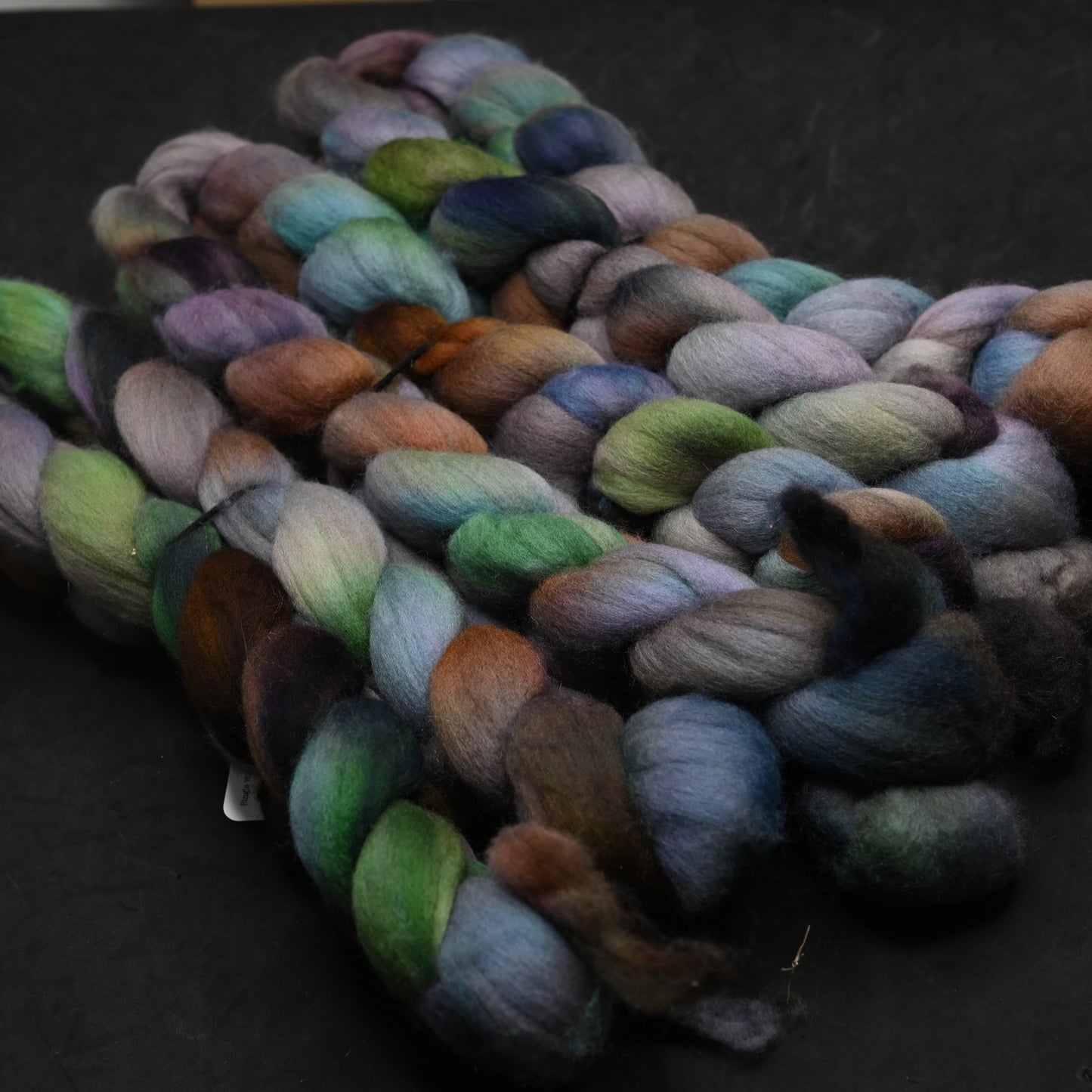 Crab Mentality on Hand Dyed Merino Wool Combed Top - 4 oz