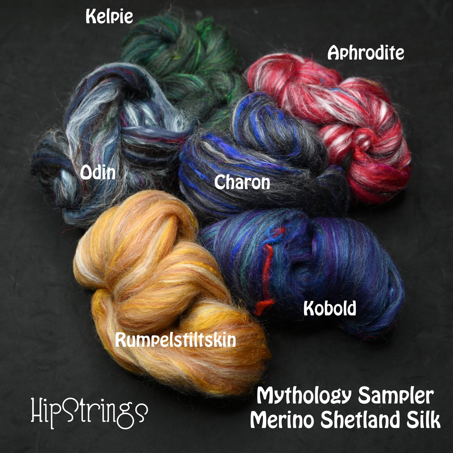 Mythology Merino Shetland Silk Signature Blends Sampler - 6 oz