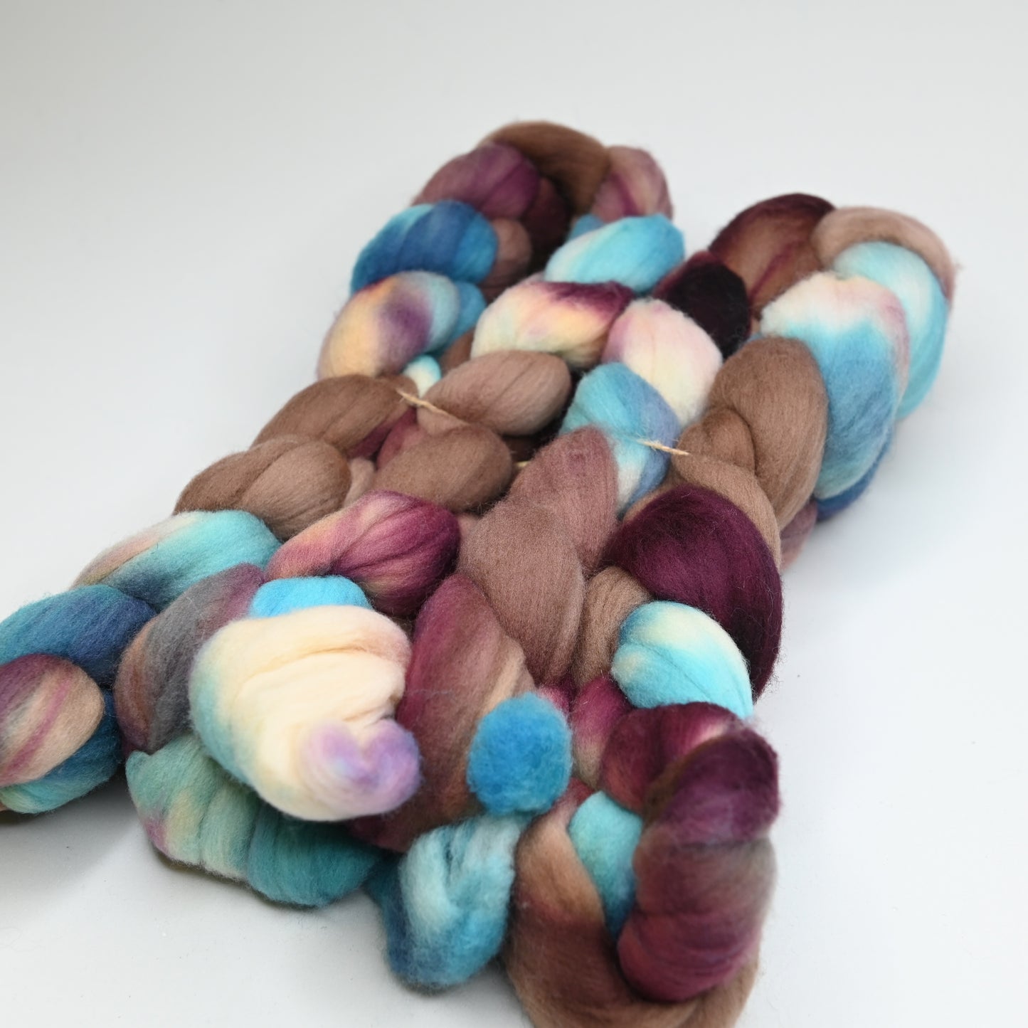 7 8 9 on Hand Dyed Domestic Rambouillet Wool Combed Top - 4 oz