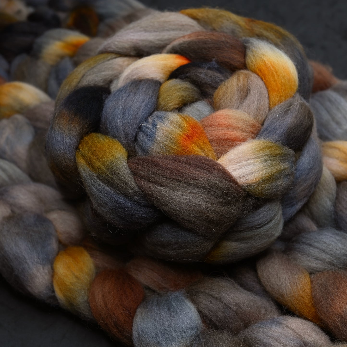 Playground on Hand Dyed Southdown/Dorset Horn/Bio-Nylon Combed Top - 4 oz