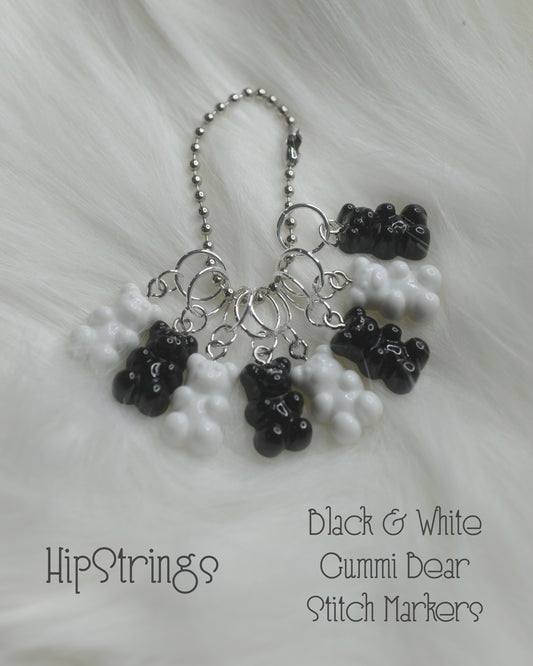 Gummi Bear Snagless Stitch Markers - Set of 8