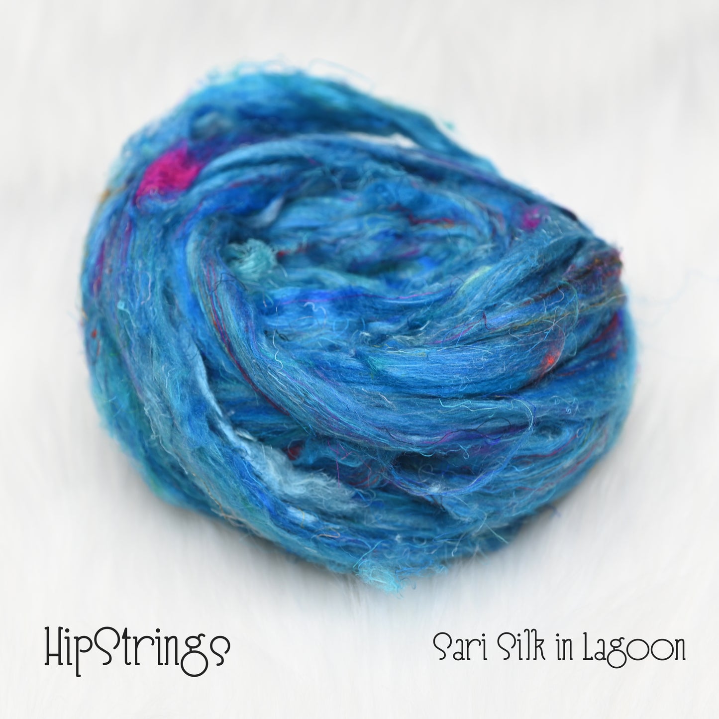 Sari Silk Combed Top by the oz
