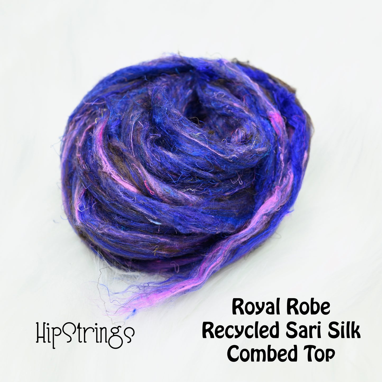 Sari Silk Combed Top by the oz