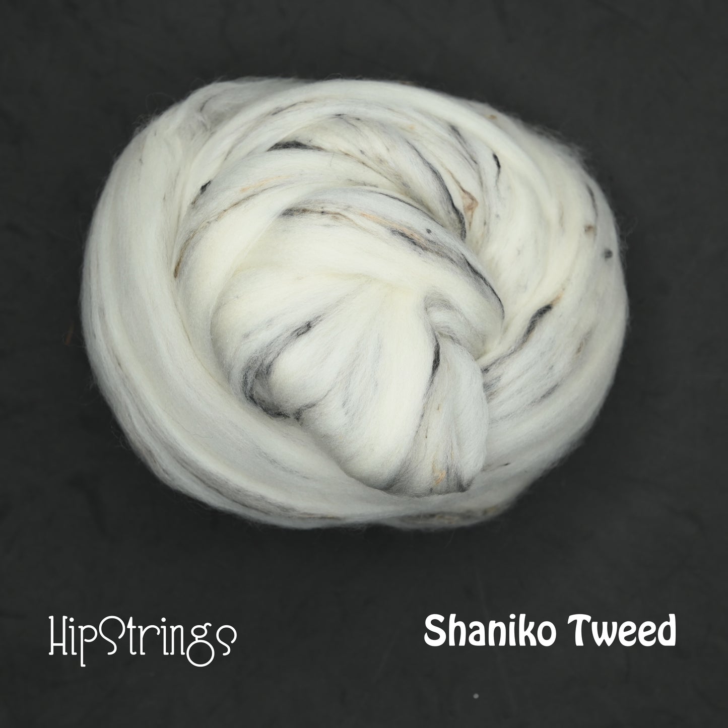Shaniko Wool Tweed Combed Top - 4 oz
