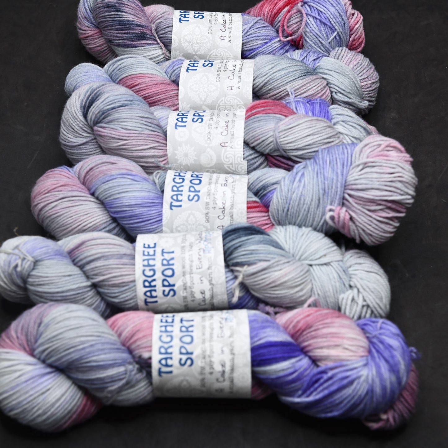 A Cake in Every Window on Hand Dyed Targhee Wool Sport Yarn - 300 yd/100 g