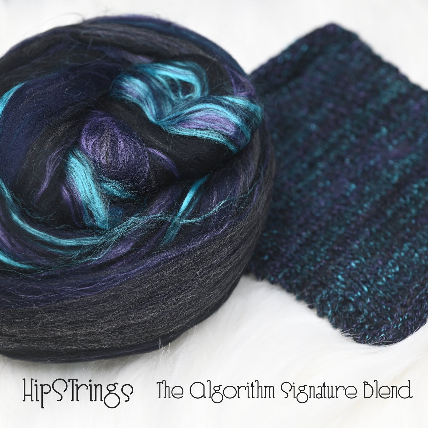 The Algorithm Merino Bamboo Combed Top Signature Blend - 4 oz