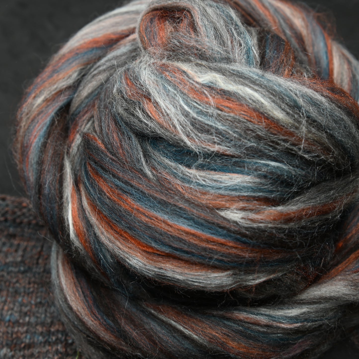 Wood Duck Merino Shetland Silk Signature Blend Combed Top - 4 oz