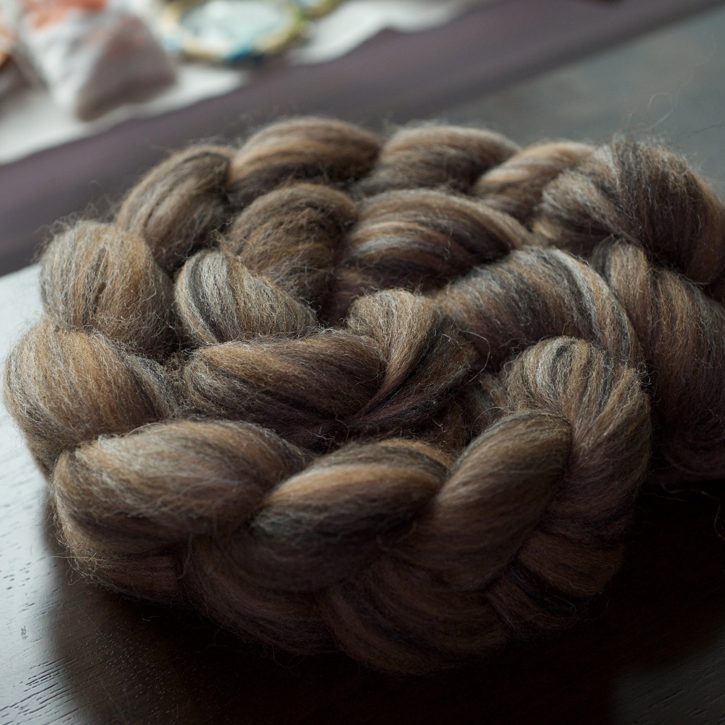 Breakwater Buoy Signature Blend Combed Top - BFL/Shetland/Manx Loaghtan - 4 oz