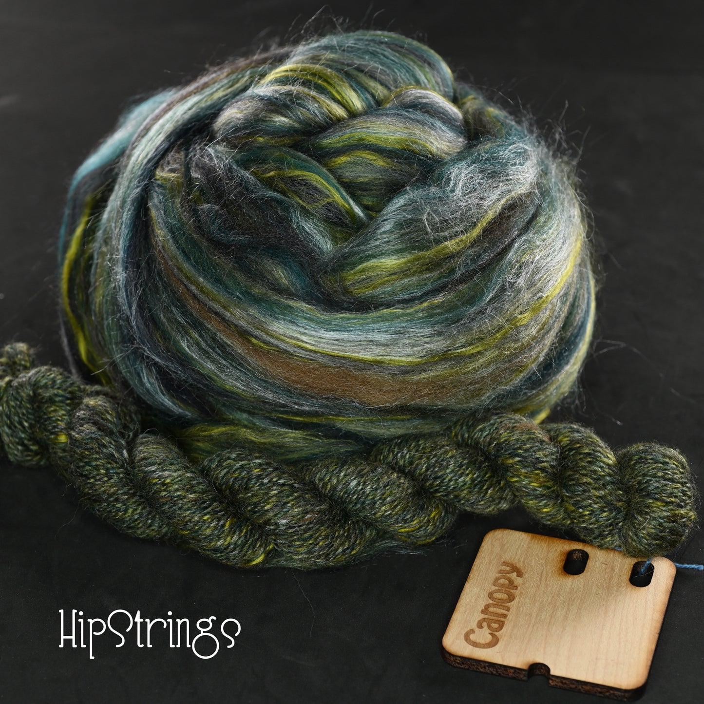 Canopy Merino Shetland Silk Signature Blend Combed Top - 4 oz
