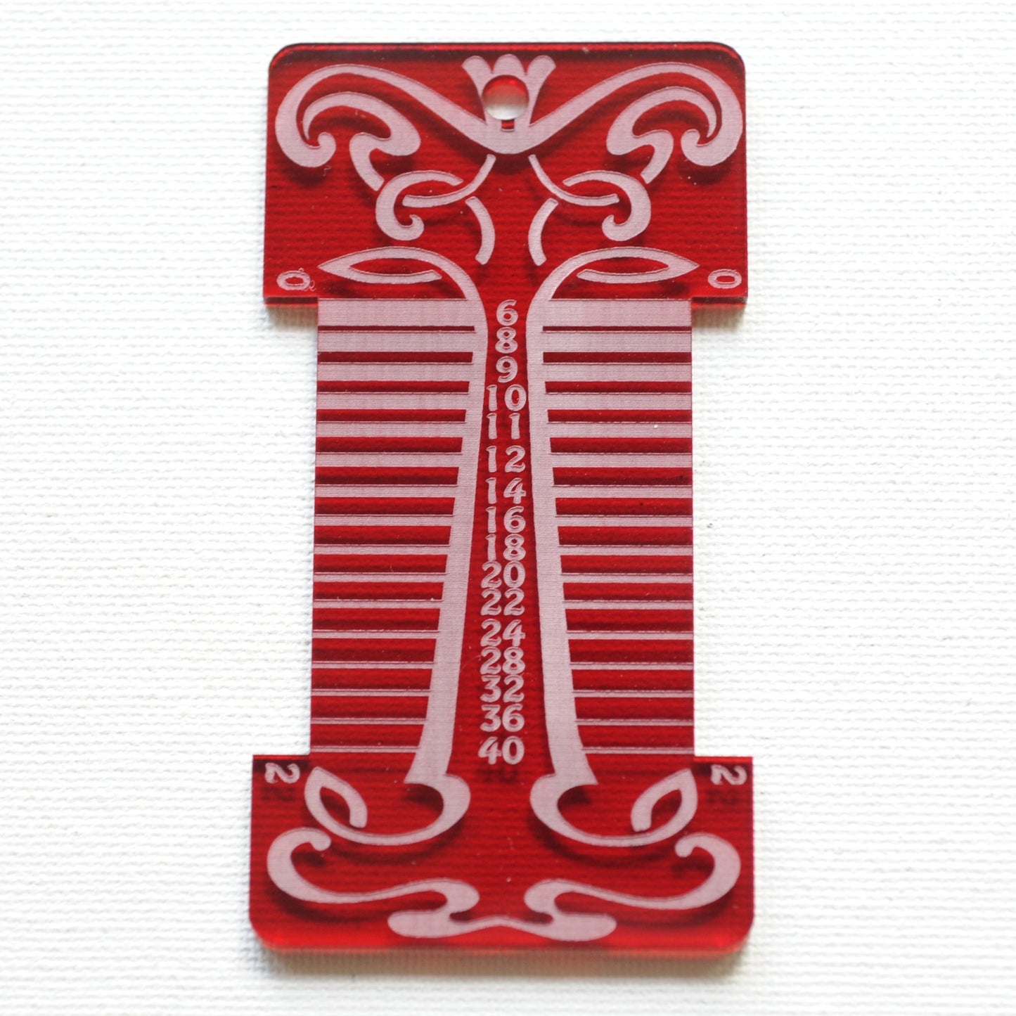 Precise Spinner's Control Card - Assorted Acrylic and Woods