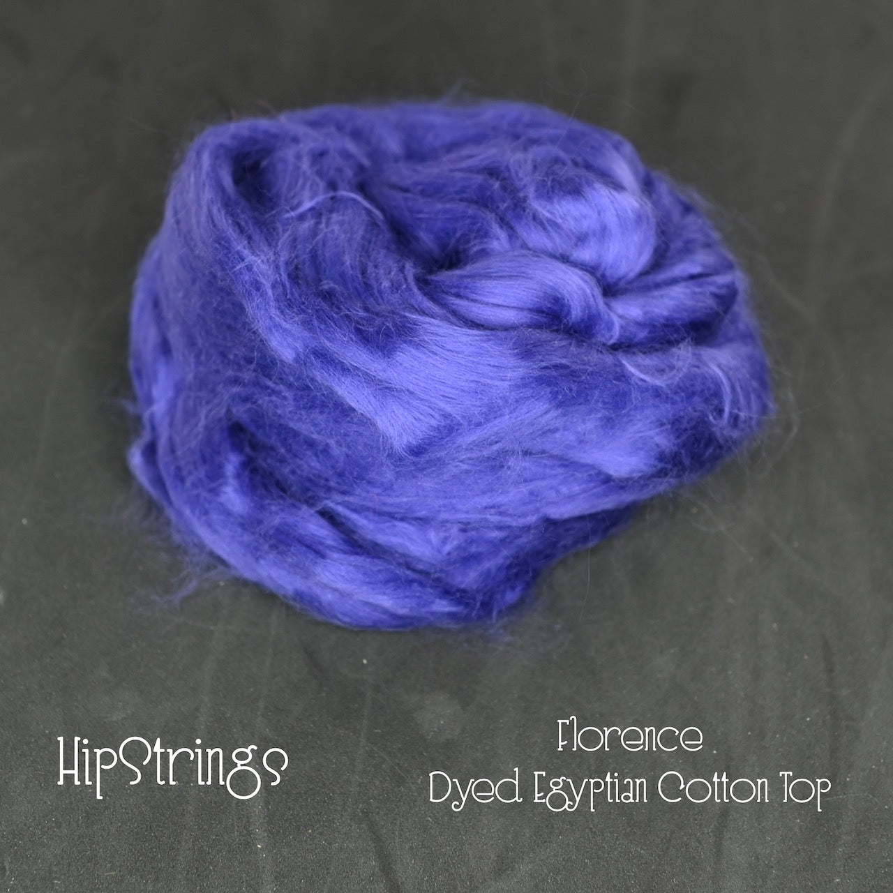 Dyed Egyptian Cotton Combed Top - 1 oz