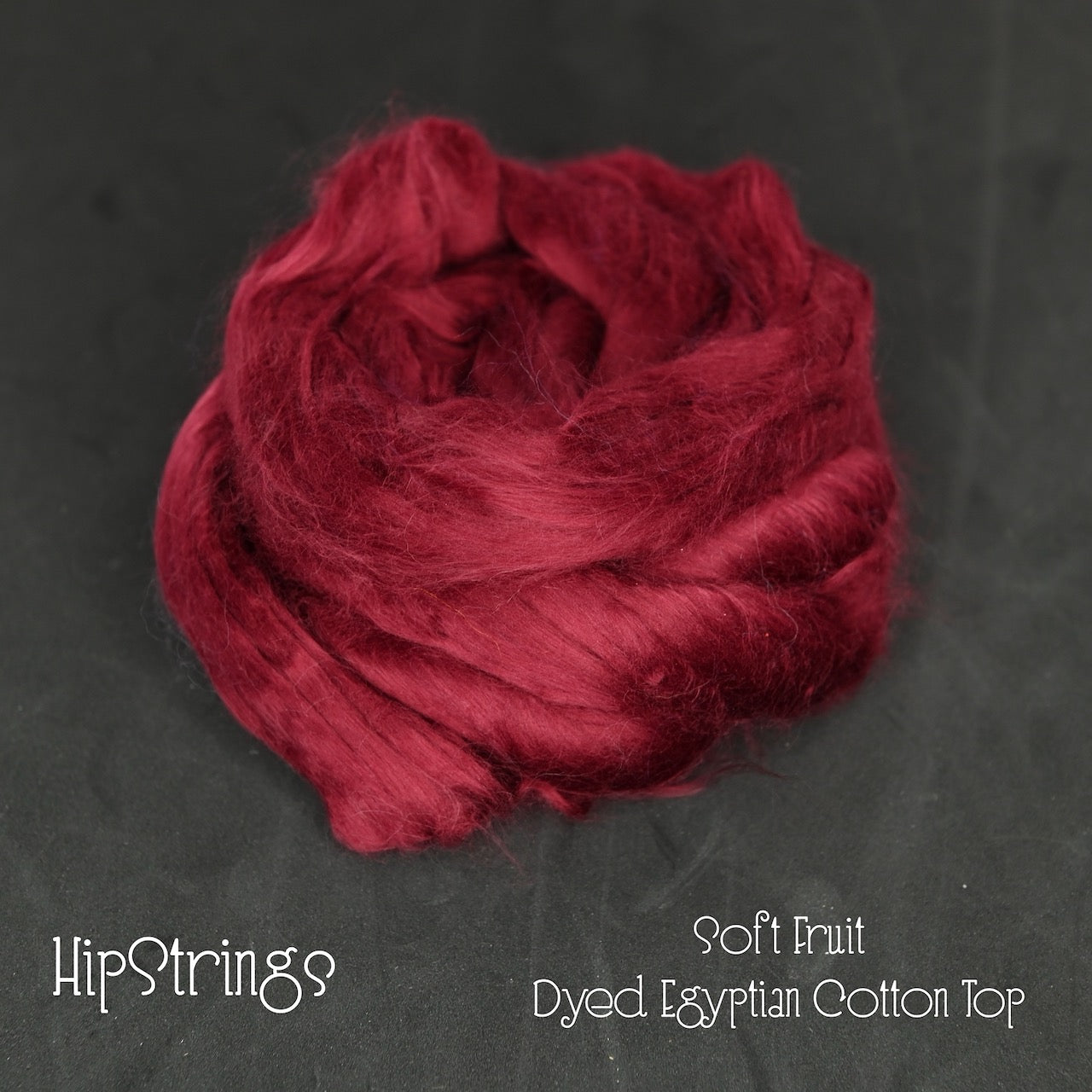 Dyed Egyptian Cotton Combed Top - 1 oz