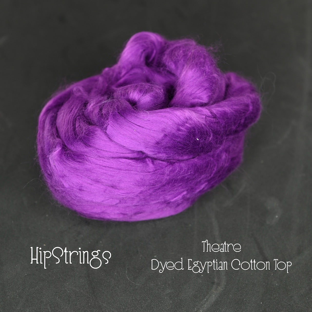 Dyed Egyptian Cotton Combed Top - 1 oz