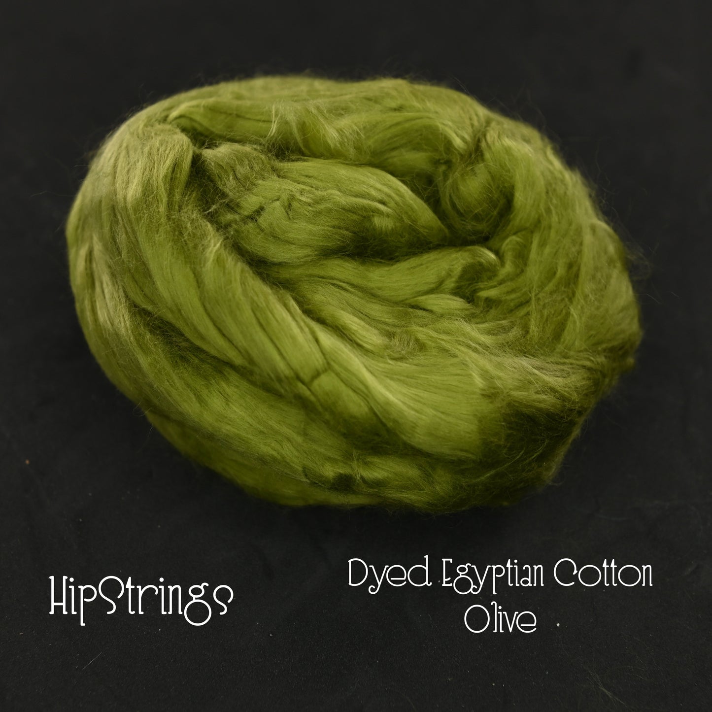 Dyed Egyptian Cotton Combed Top - 1 oz