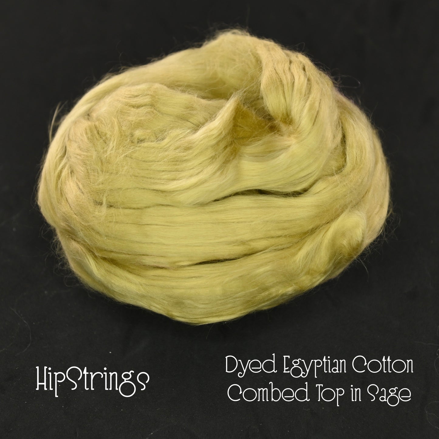 Dyed Egyptian Cotton Combed Top - 1 oz
