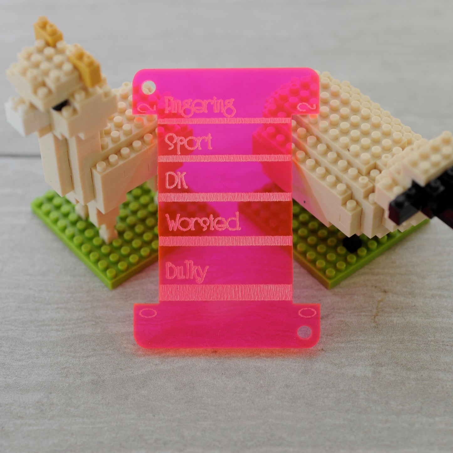 Keychain WPI tool - Assorted Wood and Acrylic