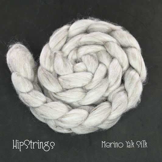 Merino Yak Silk Combed Top - 4 oz