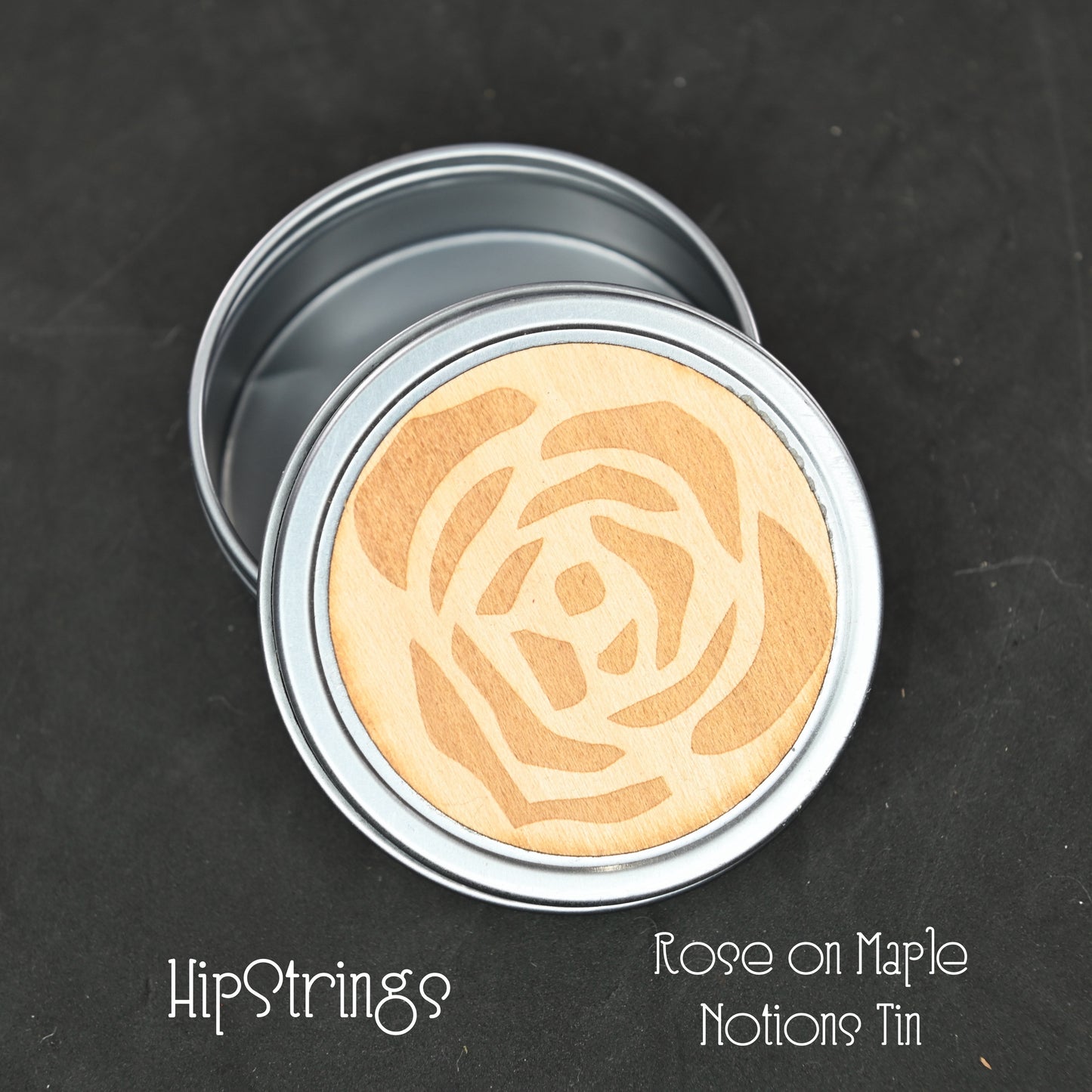 Notions Tins with Stitch Markers