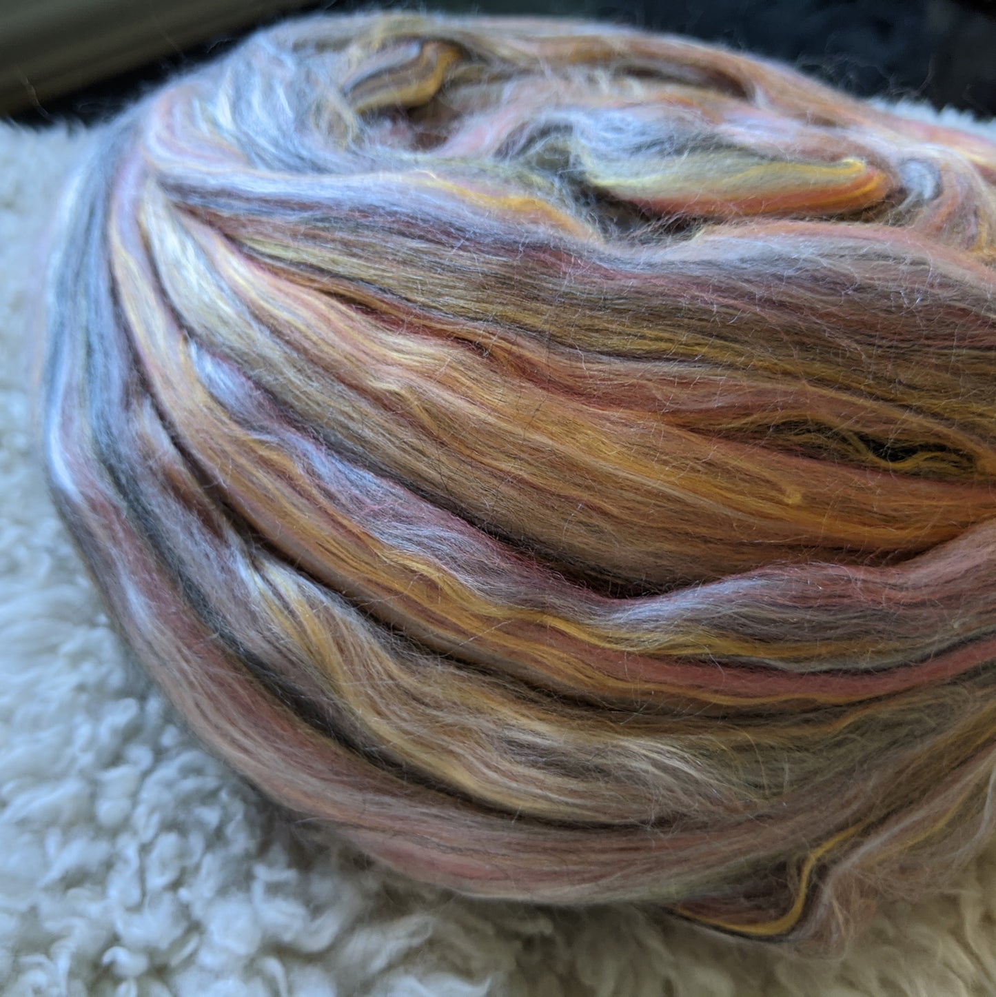 Rose Gold Merino Silk Signature Blend - 4 oz