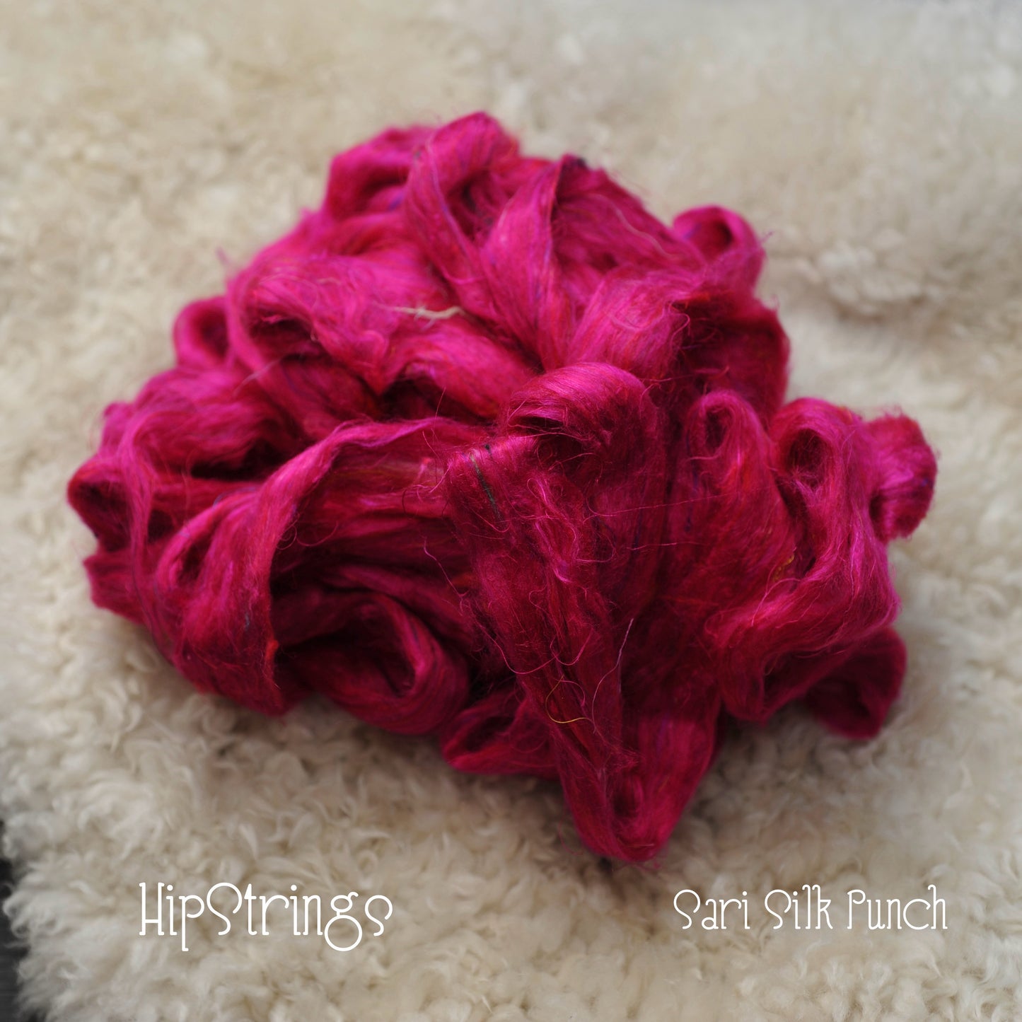 Sari Silk Combed Top by the oz