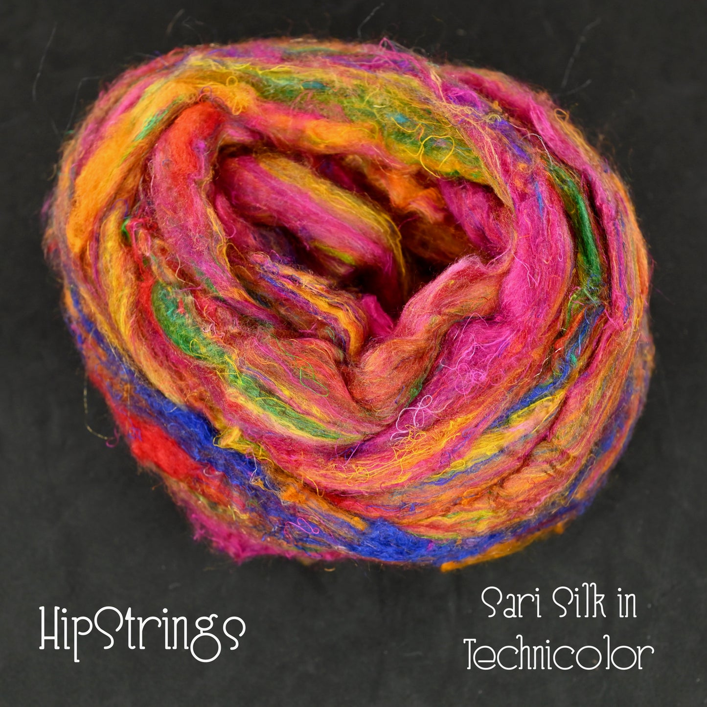 Sari Silk Combed Top by the oz