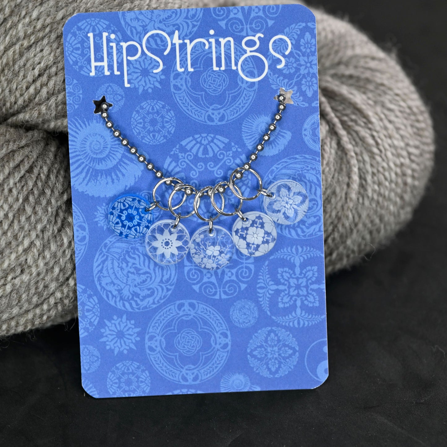 Stitch Markers - Set of 5 - Assorted Designs