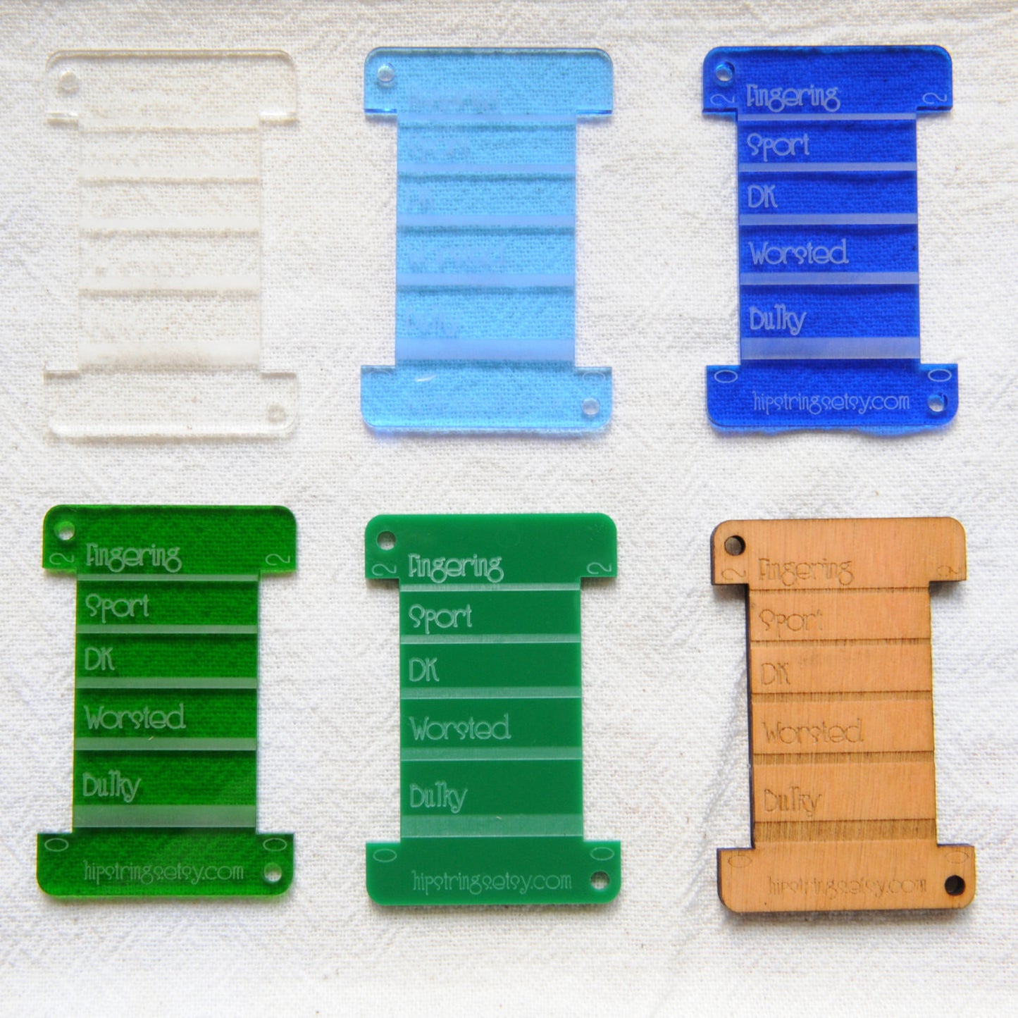Keychain WPI tool - Assorted Wood and Acrylic