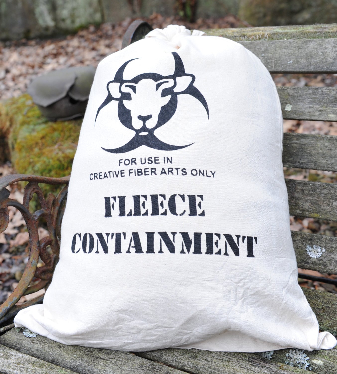 Fleece clearance drawstring bag