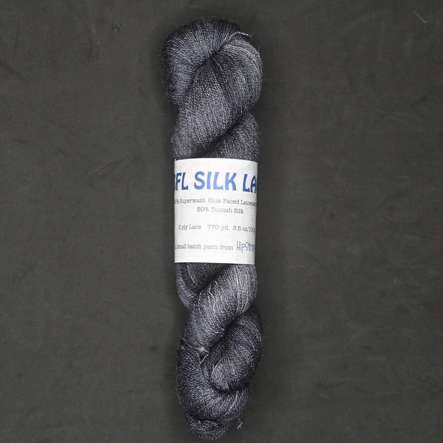 Lead (Pb) on Hand Dyed SW BFL Silk Lace Yarn - 100g