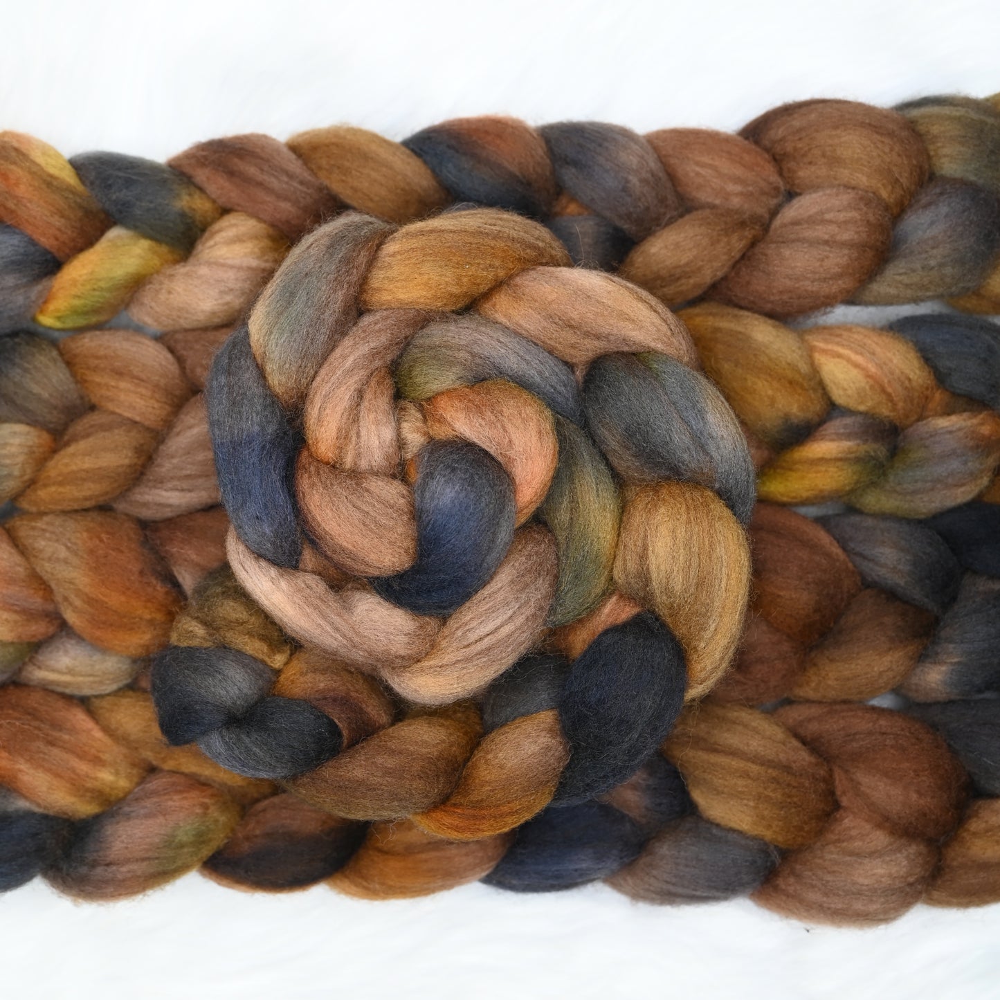 Playground on Hand Dyed Buoy (BFL/Shetland/Manx Wool) Signature Blend Combed Top - 4 oz