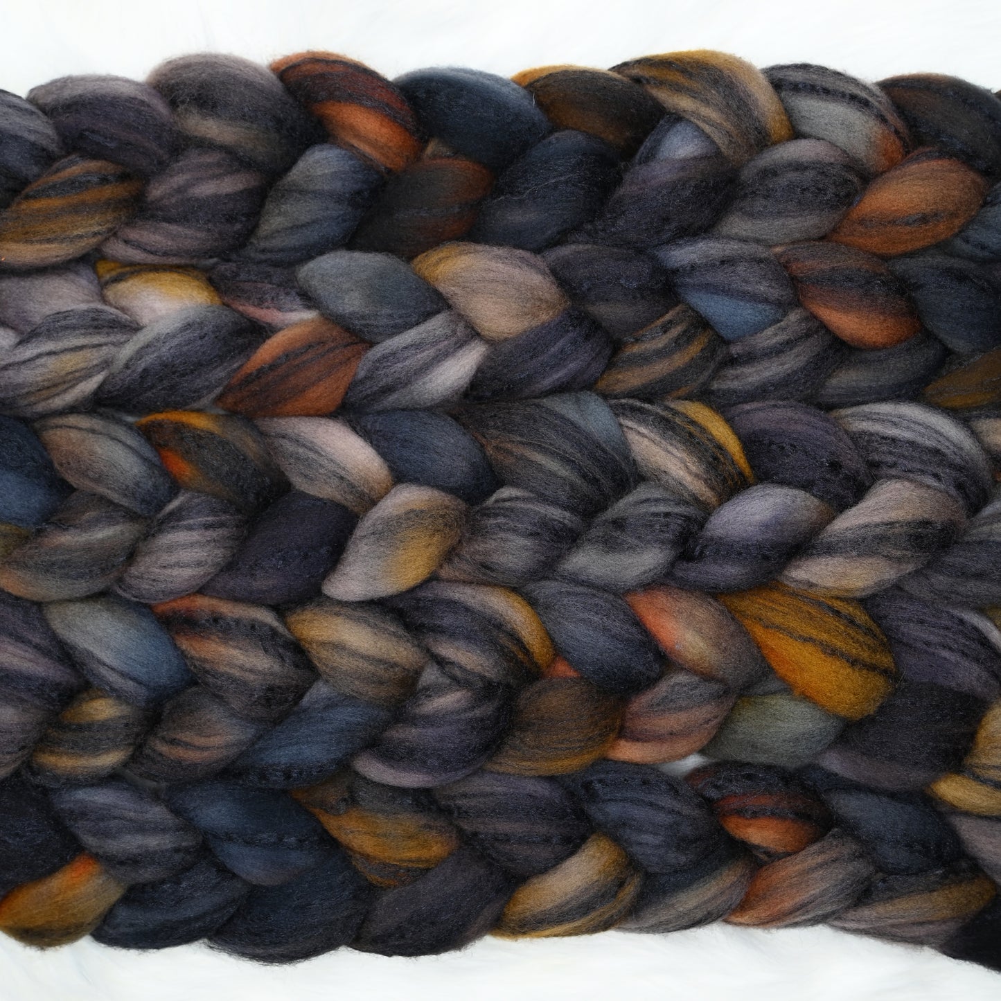 Playground on Hand Dyed 80/20 Cormo Wool Tussah Silk Combed Top - 4 oz