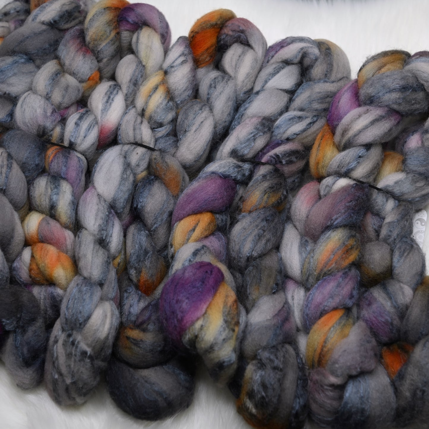 Prose on Hand Dyed 80/20 Cormo Wool Tussah Silk Combed Top - 4 oz