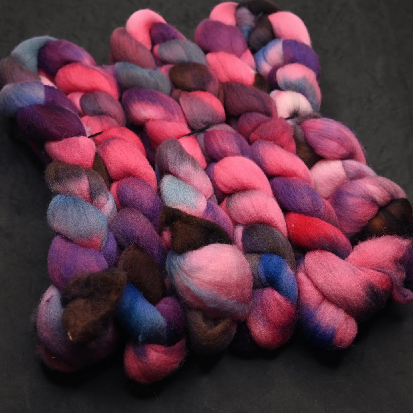 Advanced Marriage Counseling on Hand Dyed Cormo Wool Combed Top - 4 oz