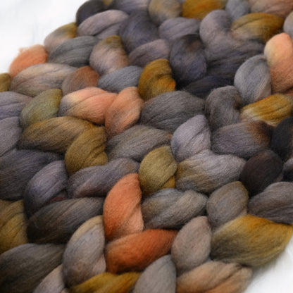 Playground on Hand Dyed Cormo Wool Combed Top - 4 oz