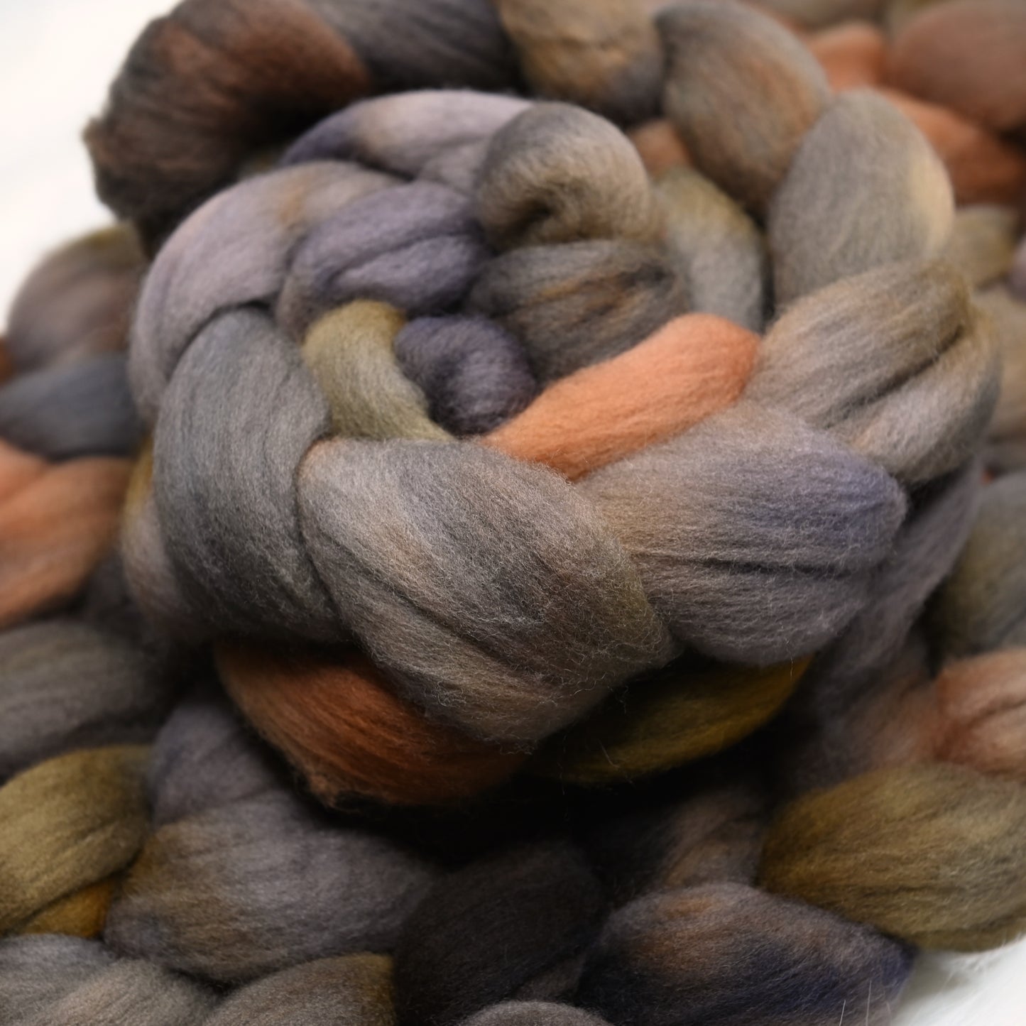 Playground on Hand Dyed Cormo Wool Combed Top - 4 oz