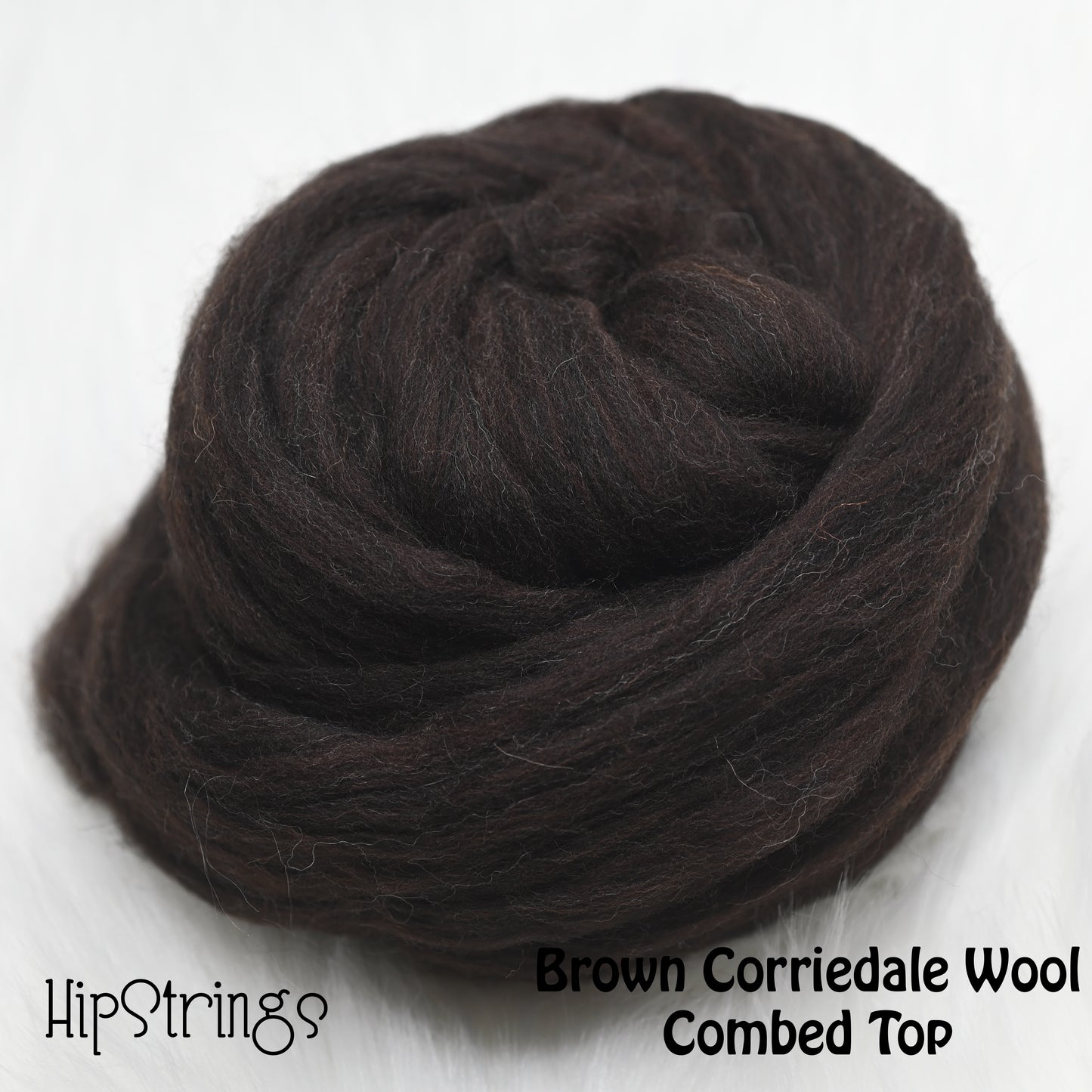 Corriedale Combed Wool Top - Natural Shades - 4 oz