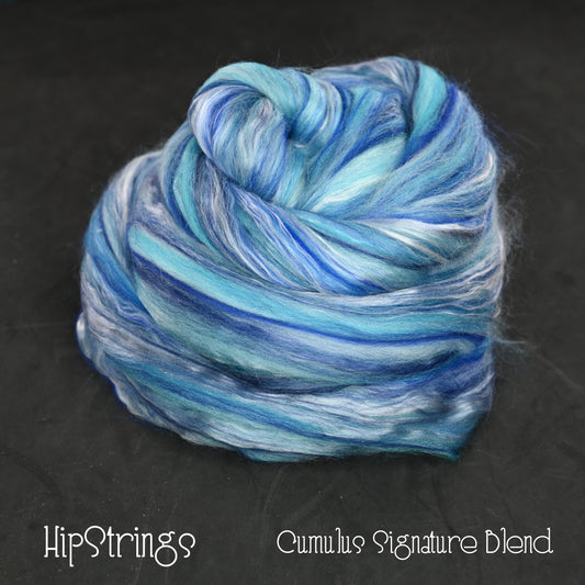 Cumulus Merino Silk Signature Blend Combed Top - 4 oz