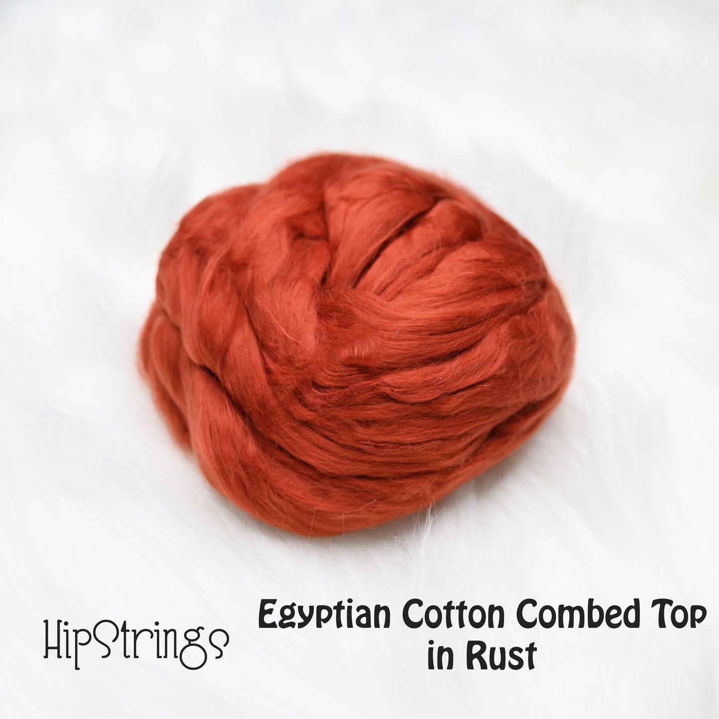 Dyed Egyptian Cotton Combed Top - 1 oz