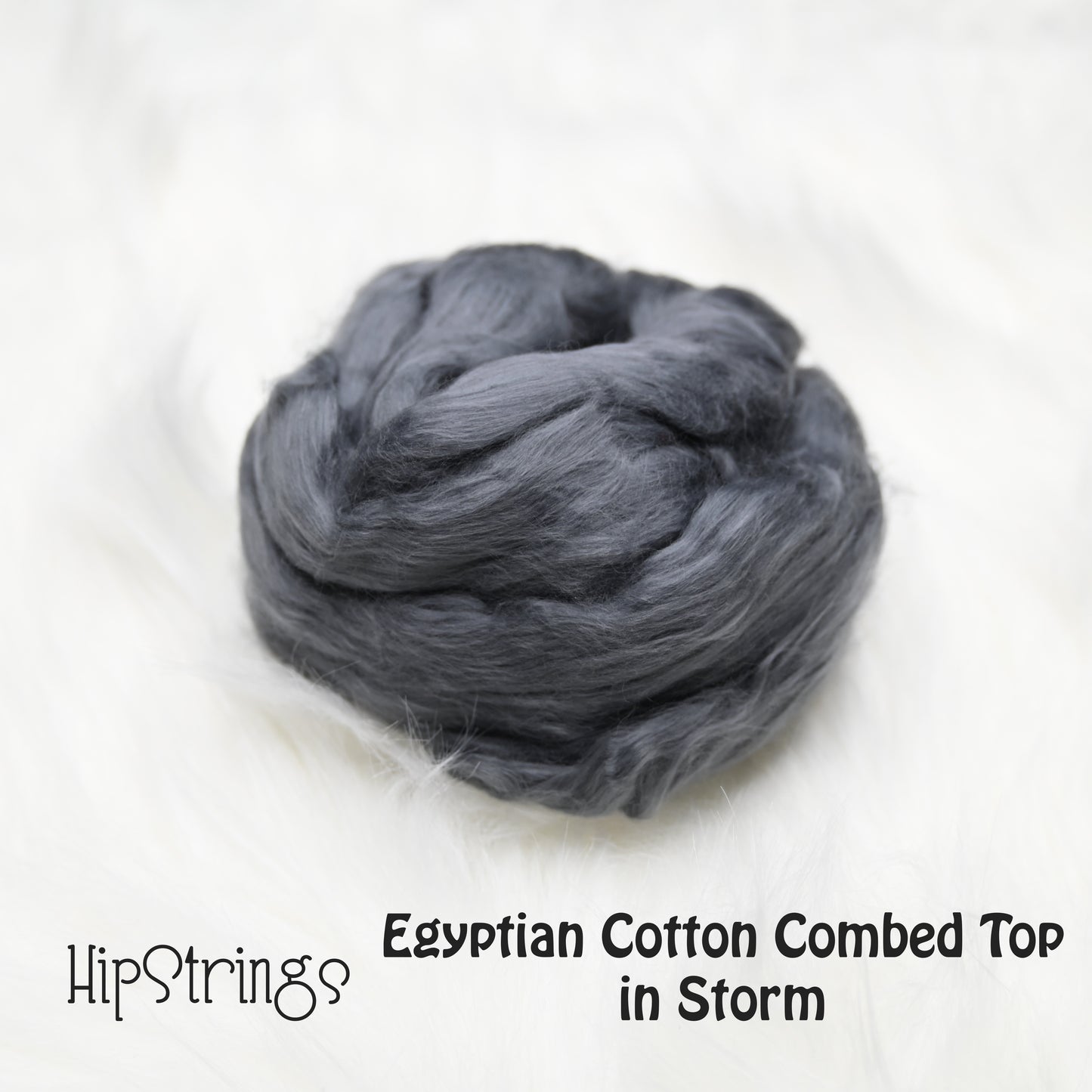 Dyed Egyptian Cotton Combed Top - 1 oz