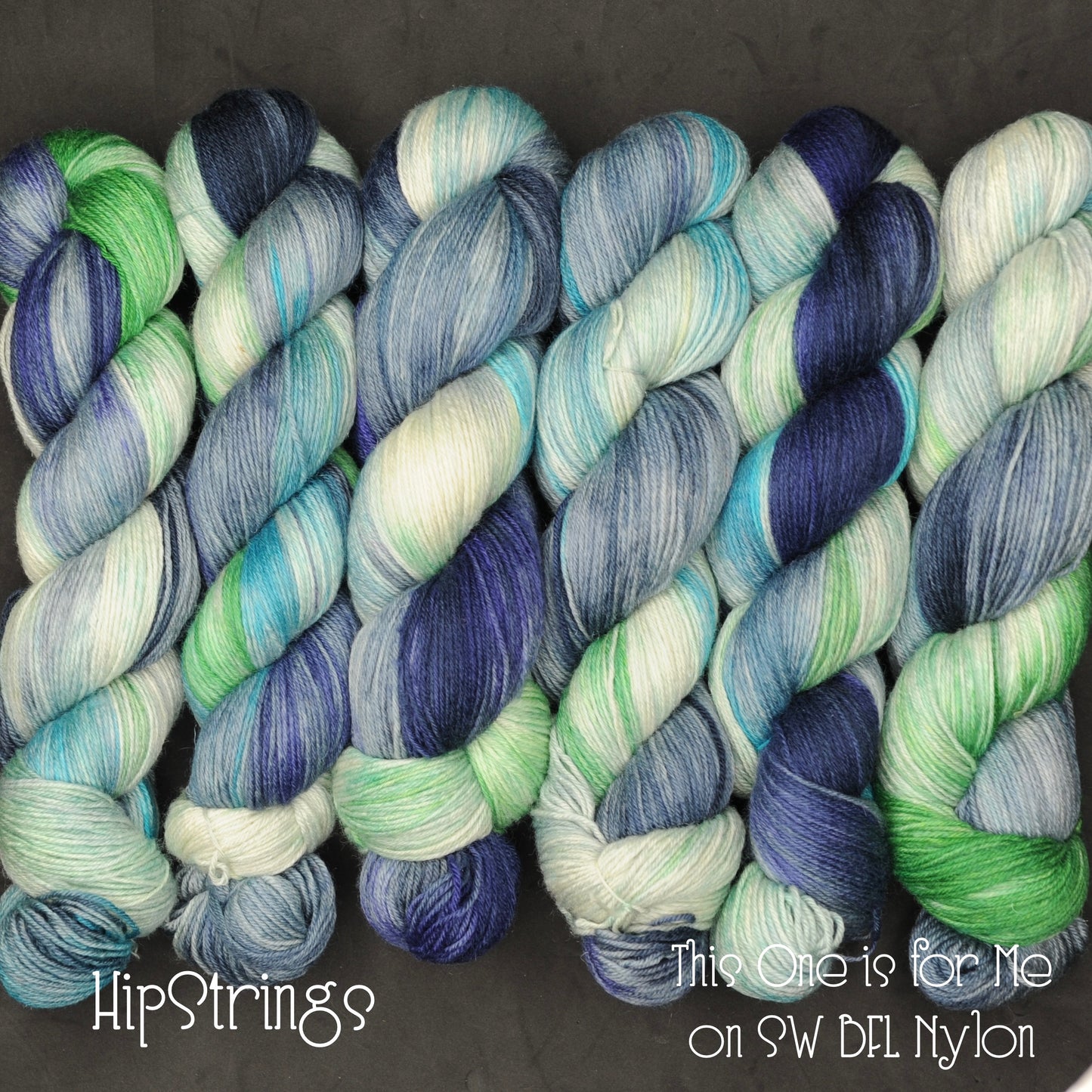 This One is For Me on Extra Credit SW BFL Nylon Sock yarn - 437 yd/100g