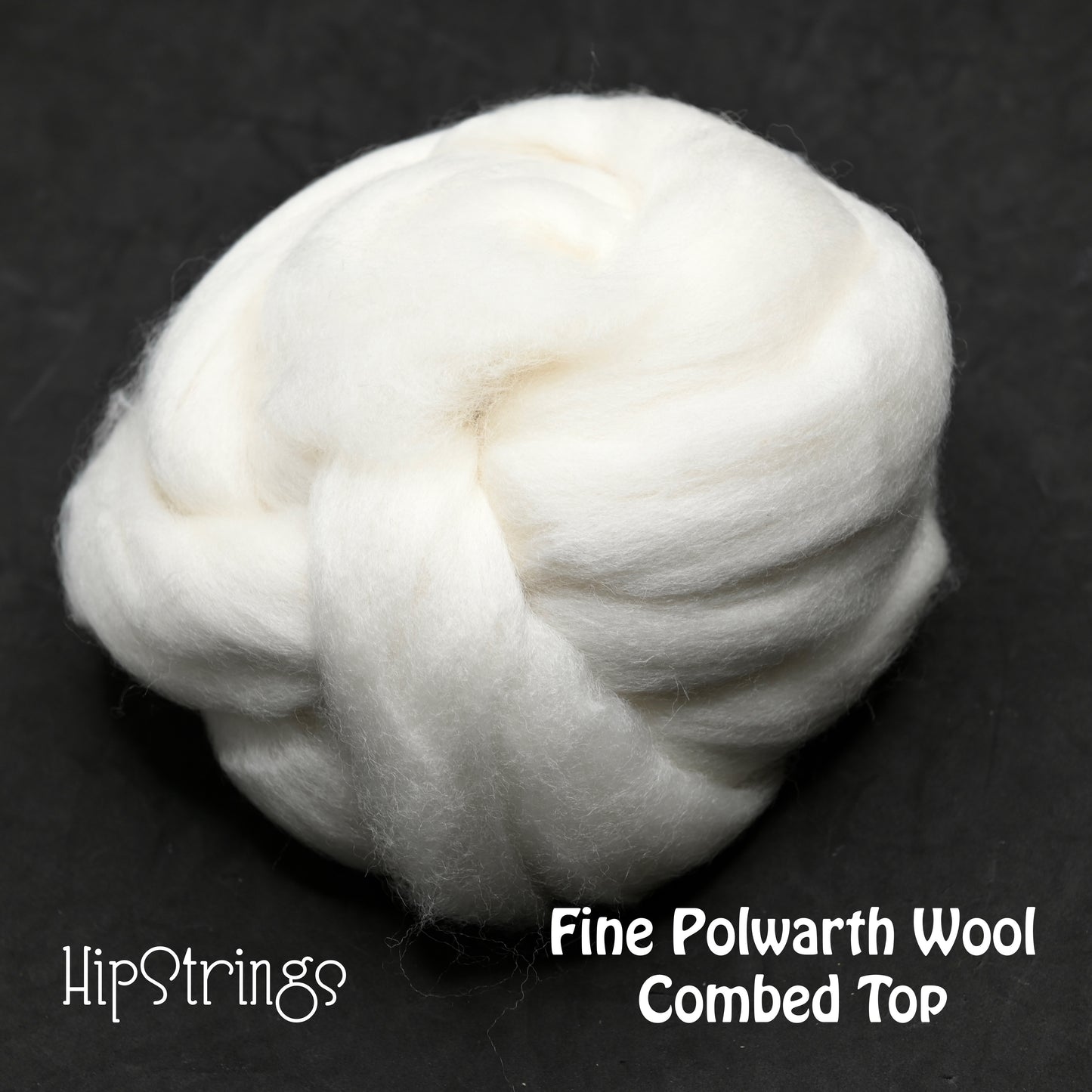 Fine Polwarth Wool Combed Top - 4 oz