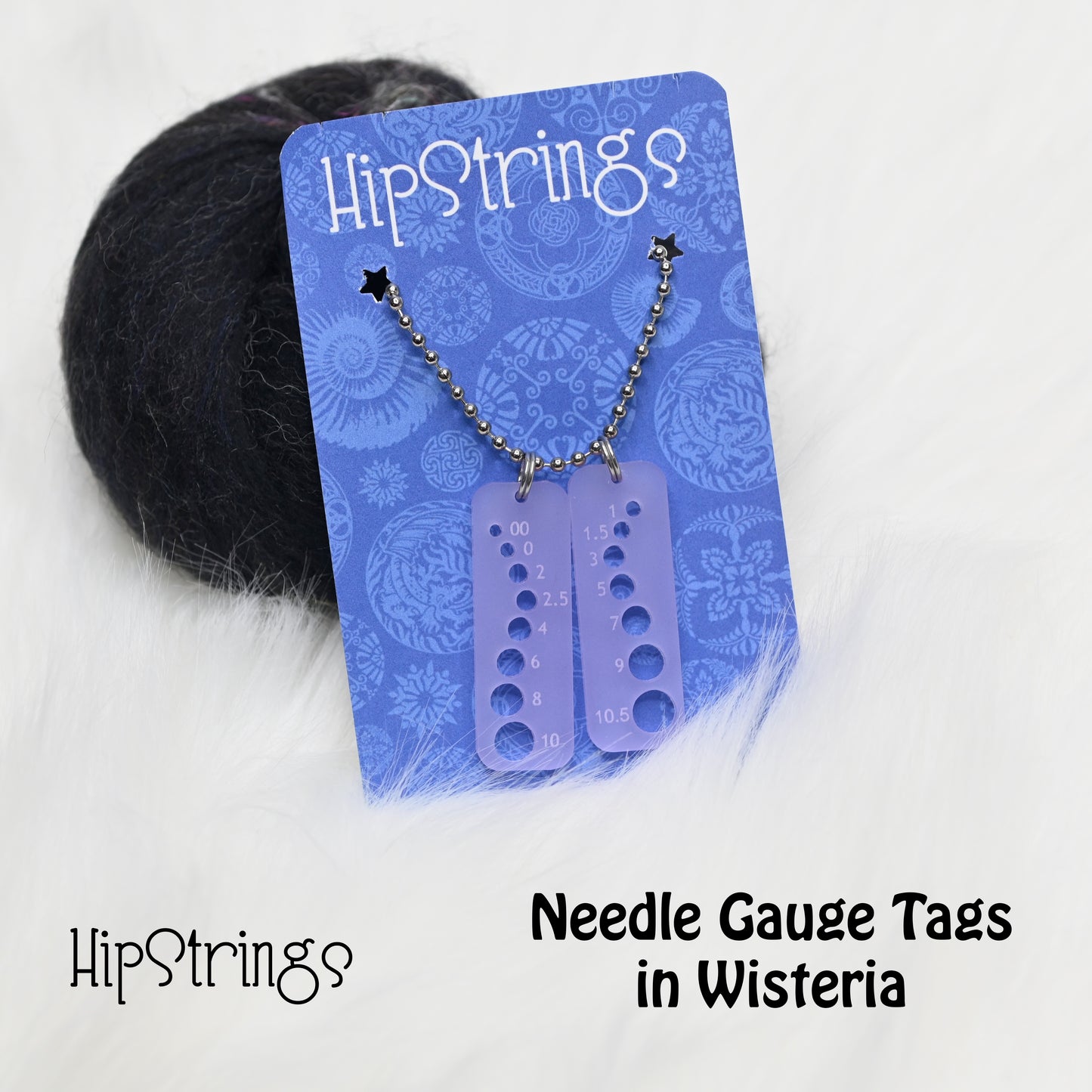 Needle Gauge Tags - Acrylic and Wood