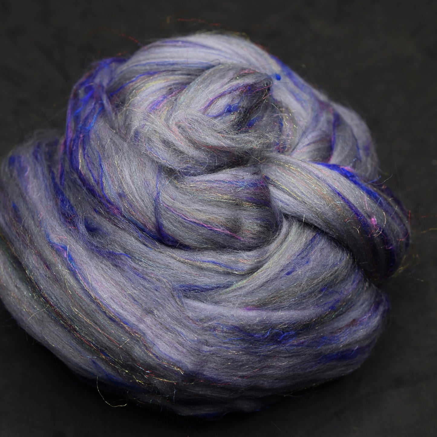 Influencer Signature Blend SW Merino Sari Sparkle Combed Top - 4 oz