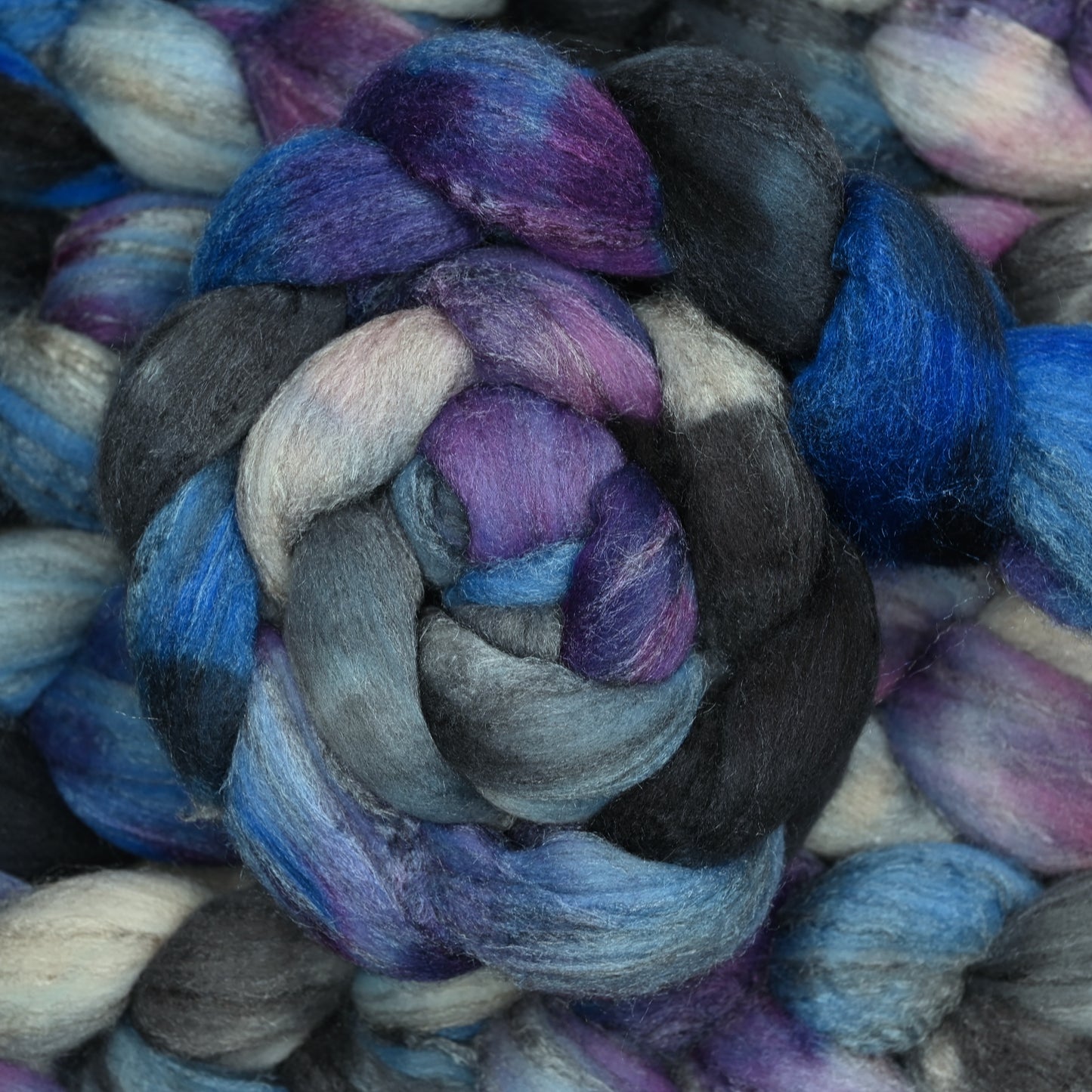 Decommissioned on Hand Dyed Merino Yak Silk Combed Top - 4 oz