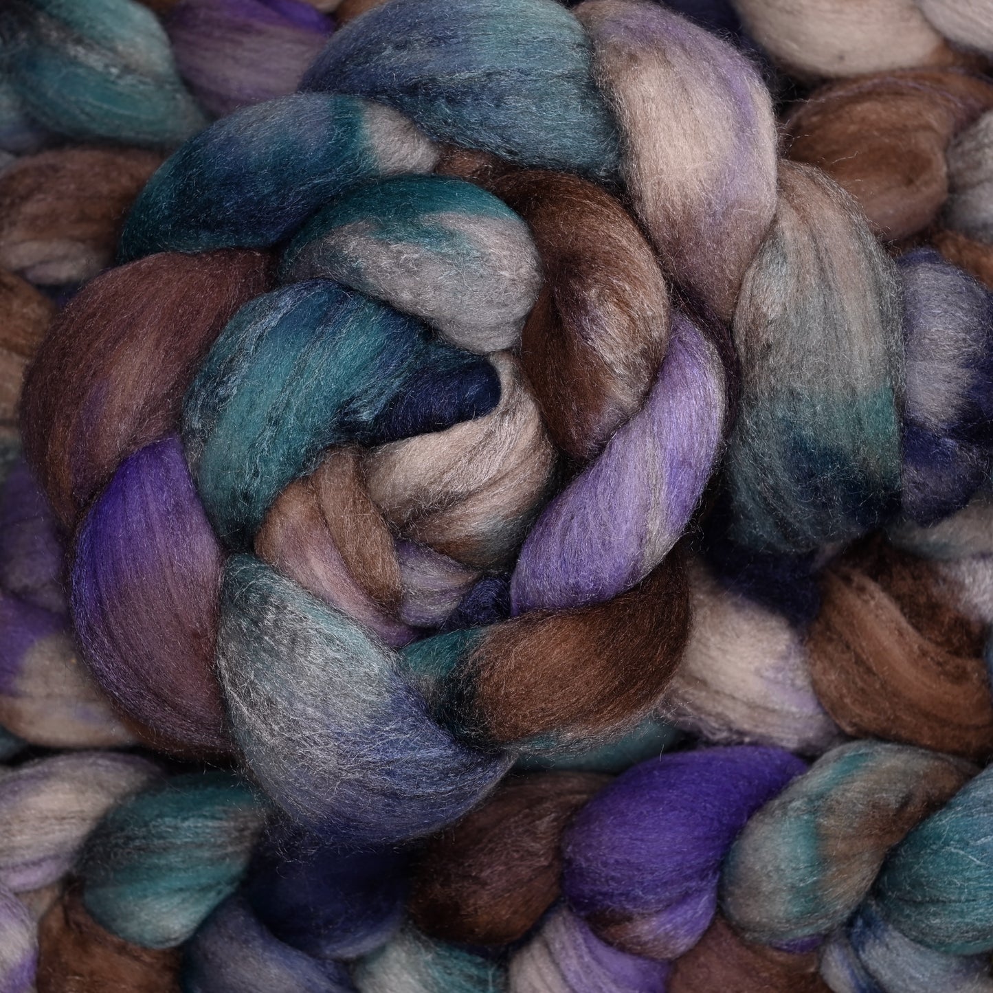 Restructuring on Hand Dyed Merino Yak Silk Combed Top - 4 oz